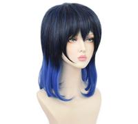 Lace Wig 40cm Creative Gradient Straight Hair Wigs for Cosplay and Daily Wear Everyday Wig Options Wigs Women