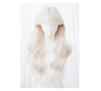 Lace Wig 68cm Daily Style Long Curly Wig Full Head Bangs Design Suitable for Party Daily Use Wigs Women