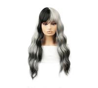 Lace Wig Creative Bangs Wig Synthetic Wig Full Head Cover Role Play Wig Daily Long Curly Hair Wigs Women
