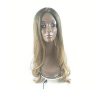 Lace Wig Daily Wear Creative Long Curly Gradient Color Full Wig Role Play Daily Party Use Wig Wigs Women