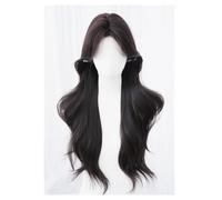 Lace Wig Korean Style Daily Long Curly Wig Big Wave Broken Hair Bangs Full Head Wig Daily Wig Wigs Women