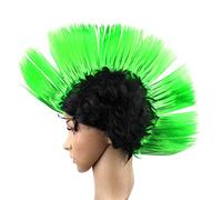 Lace Wig Long Rainbow Wig Curly Hair Costume Colorful Wigs For Women And Girls Anime Costumes Halloween Role Play Wig Wigs Colorful Straight Hair Girls Easter Party Toddler Curly Hair (N, One Size)