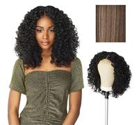 Lace Wigs - Unit 5 Extra Wide 5 Inch Deep Parting Synthetic Preplucked Hairline Glueless Lacefront (FLAMBOYAGEMOCHA)