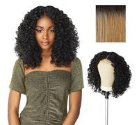 Lace Wigs - Unit 5 Extra Wide 5 Inch Deep Parting Synthetic Preplucked Hairline Glueless Lacefront (T4/HONEYBLONDE)