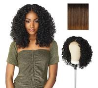 Lace Wigs - Unit 5 Extra Wide 5 Inch Deep Parting Synthetic Preplucked Hairline Glueless Lacefront (T4/GOLDENBROWN)