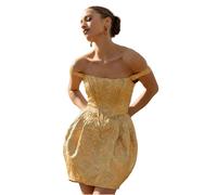 Laced Back Corset Dress Women Goddiva Doré 36