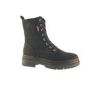 Laced Leather-Look Ankle Boots for Women s.Oliver Marron 38