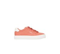 Laced Textile Trainers for Women s.Oliver Orange 41