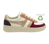 Gola Grandslam Quadrant Womens Fashion Trainers in Off White Cerise - 6 UK