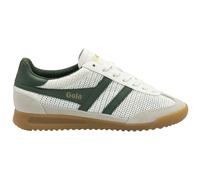 Gola Tornado Zephyr Ladies Off White/Evergreen Leather & Textile Lace Up Trainers