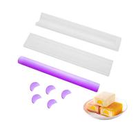 LaceDaisy Tube Column Silicone Soap Mold Embed Soap Making Tool Candle Aromatherapy Mold DIY Baking Columnar Mousse Cake Core Mould Chocolate Fondant Tool for DIY Craft Dessert Party Decoration(Moon)