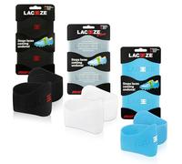 LACEEZE, lace Band, Football Boot Lace Cover, max 3 pack B/B/T