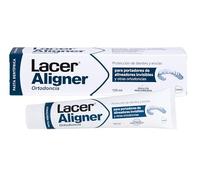LACER Aligner Invisible Braces Toothpaste 125ml for Caries and Plaque, Remineralizing with Fluorine, Protects Enamel and Gums, Mint Flavour, Daily Use