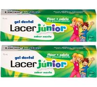 Lacer Junior Mint Dental Gel 2 x 75 ml