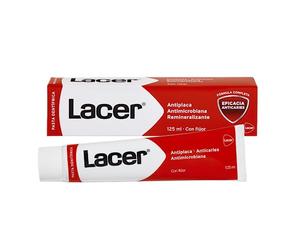 LACER PDL - Toothpaste 125 ml, Prevents Decay, Keeps the Mouth Healthy, High Fluorine Content, Prevents the Formation of Plaque, Strengthens Enamel, Anti-Microbial Action