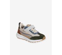 Laces & Hook-and-Loop Trainers for Children, Designed for Autonomy set beige