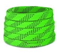 Lacesgian Professional Roller Ice Hockey Skate Laces, Flat Durable Anti-Fracture Polyester Shoelaces for Figure Skates, Boots (Green, 108"/270cm)