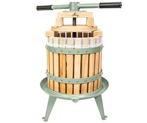 Lacewing 12L Easy Press Apple Press for Pear Fruit Cider Berry Juice Wine Double Handled Press with Accessories