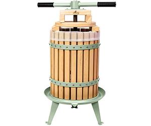 Lacewing 18L Easy Press Apple Press for Pear Fruit Cider Berry Juice Wine Double Handled Press with Accessories