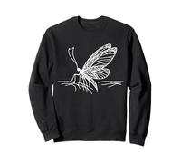 Lacewing Insect Line Art Entomology Design Sweatshirt