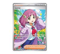 Lacey 166/142 Ultra Rare Full Art Trainer Card | Shiny Pokémon Cards | Rare Pokemon Cards | Stellar Crown | Pokemon Scarlet and Violet | Titan Cards Authenticated