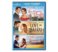 Lacey Chabert 3-Movie Collection (Love, Romance & Chocolate, Love on Safari, Moonlight In Vermont) [Region Free]