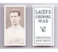 LACEYS Chewing Wax Bolton Wanderers VIZARD football cigarette/trade card No 46