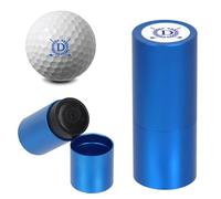 LACGO Golf Ball Stamp, Golf Ball Stamper, Reusable Self-Inking Golf Ball Stamp Marker to Identify Golf Balls, Golf Gifts Golf Accessories for Men and Women Golfers (Letter D)