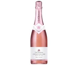 LaCheteau - Crémant of Loire Rosé Pink Edition Brut - Premium Sparkling Wine, Methode Traditionnelle (1 x 0.75 l)