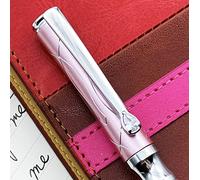 LACHIEVA LUX Nice Elegant Crystal Executive Metal Ballpoint Pen with German-made Refills, Luxury High end Writing Instruments for women-pink