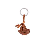 lachineuse 1888 Unisex Adult Wooden Keyring 6 x 4 x 1 cm, wood, 6x4x1cm