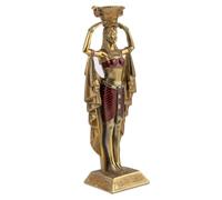 Lachineuse - Cleopatra Statue 22 cm - Egyptian Decoration Figurine - Queen of Egypt - Original Gift Idea - Interior Decoration Goddess Mythology
