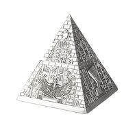 Lachineuse Egyptian Pyramid Decorative Box, Decorative Hanging Pyramid, Pyramid Box, 3028634031, Alloy Steel, Christmas, Ancient Egyptian