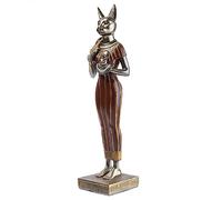 lachineuse Egyptian Statue Goddess Bastet Craft 31 x 7.5 x 7.5 cm