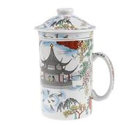Lachineuse Tea Infuser Mug - Chinese Legends Motif