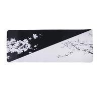 lachineuse - XXL Mouse Mat - Cherry Blossom - Japan in Flowers - 800 x 300 x 3 mm - Japanese Deco - Non-Slip and Water Resistant - Office Decoration - Japan Asia Gift Idea