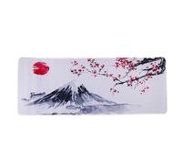 lachineuse - XXL Mouse Mat - Cherry Blossoms - Zen Decoration - 800 x 300 x 3 mm - Japanese Decorative - Non-Slip and Water Resistant - Office Decoration - Japan Asia Gift Idea