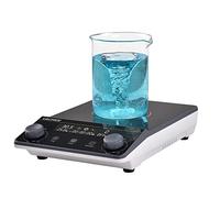 LACHOI LCD Digital Magnetic Stirrer 5.9 inch Stir Plate with stir bar 100-2000RPM Max Stirring Capacity 5000ml Magnetic Stir Plate Magnetic Mixer Lab Stirrers(No Heating)