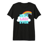 Laci - Best Laci Ever - Rainbow Cute Girl Laci Premium T-Shirt