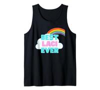 Laci - Best Laci Ever - Rainbow Cute Girl Laci Tank Top