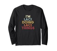 Laci Name Laci Personalized Name First Given Long Sleeve T-Shirt