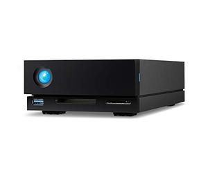 LaCie 1big Dock 16TB - USB-C Desktop External Hard Drive, for Mac & Windows, Thunderbolt 3, card reader - Rescue Data Recovery included