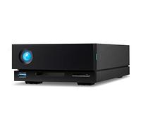LaCie 1big Dock 8TB - USB-C Desktop External Hard Drive, for Mac & Windows, Thunderbolt 3, card reader - Rescue Data Recovery included