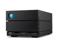 LaCie 2big Dock disk array 48 TB Desktop Black