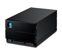 LaCie 2big Dock RAID, 40TB, External HDD, Thunderbolt 4 ports, for PC Mac iPad & iPhone, Data Rescue Service (STLG40000400)