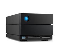 LaCie 2BIG DOCK. Total installed storage capacity: 16 TB. Chassis type: Desktop. Width: 118 mm Depth: 217 mm Height: 93.3 mm Weight: 3.93 kg. Product colour: Black