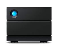LaCie 2big RAID, 16TB, External Hard Drive Desktop, USB-C, 7.200 RPM, Enterprise Class Drives, for Mac and PC Desktop, 5 year Rescue Services (STHJ16000800)