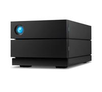 LaCie 2big RAID 8TB External Desktop Hard Drive USB-C Black