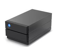 LaCie 2big Raid USB-C 40TB disk array Desktop Black