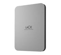 LaCie Mobile Drive 2TB v2 USB-C Moon Silver w/Rescue
